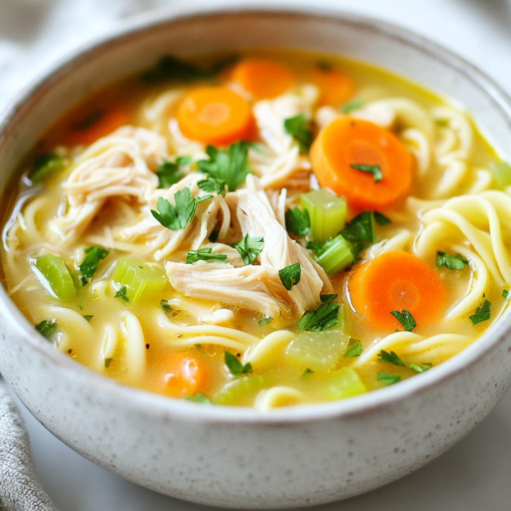 Instant Pot Chicken Noodle Soup Cozy and Comforting Meal