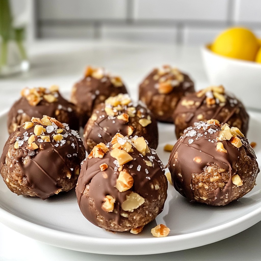 Peanut Butter Cup Energy Balls Tasty and Healthy Snack