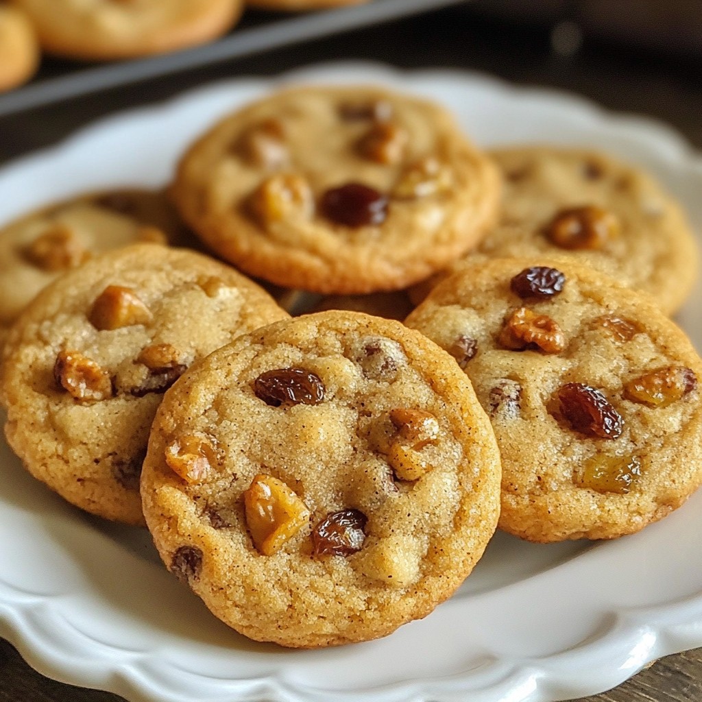 Chewy Cinnamon Raisin Cookies Delightful and Easy Recipe