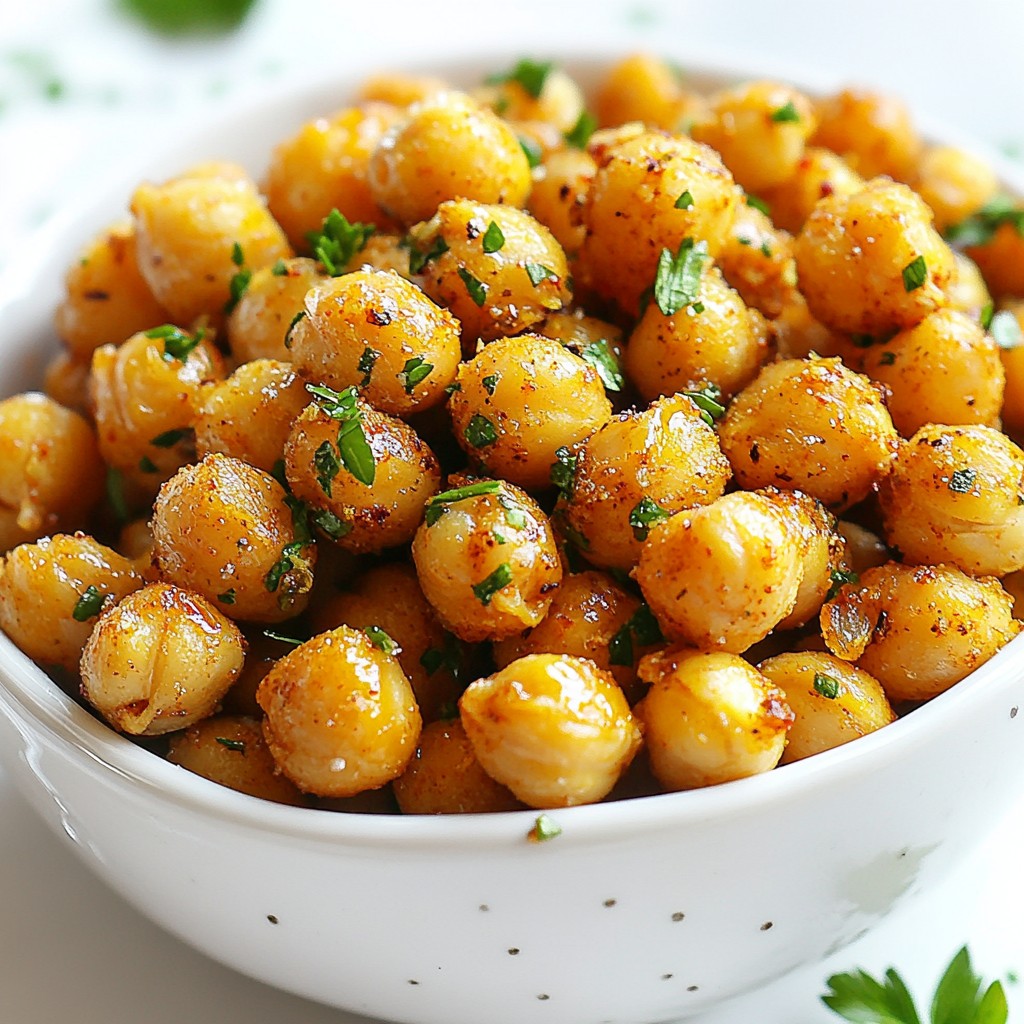 Crispy Air Fryer Chickpeas Tasty and Healthy Snack