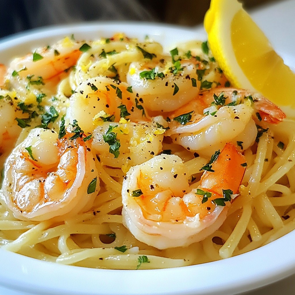 Garlic Butter Shrimp Scampi Flavorful and Easy Recipe