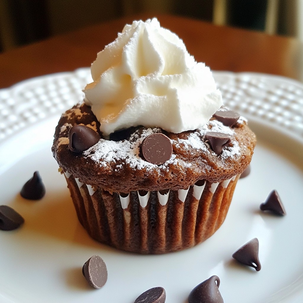 Delicious Double Chocolate Chip Muffins Easy Recipe
