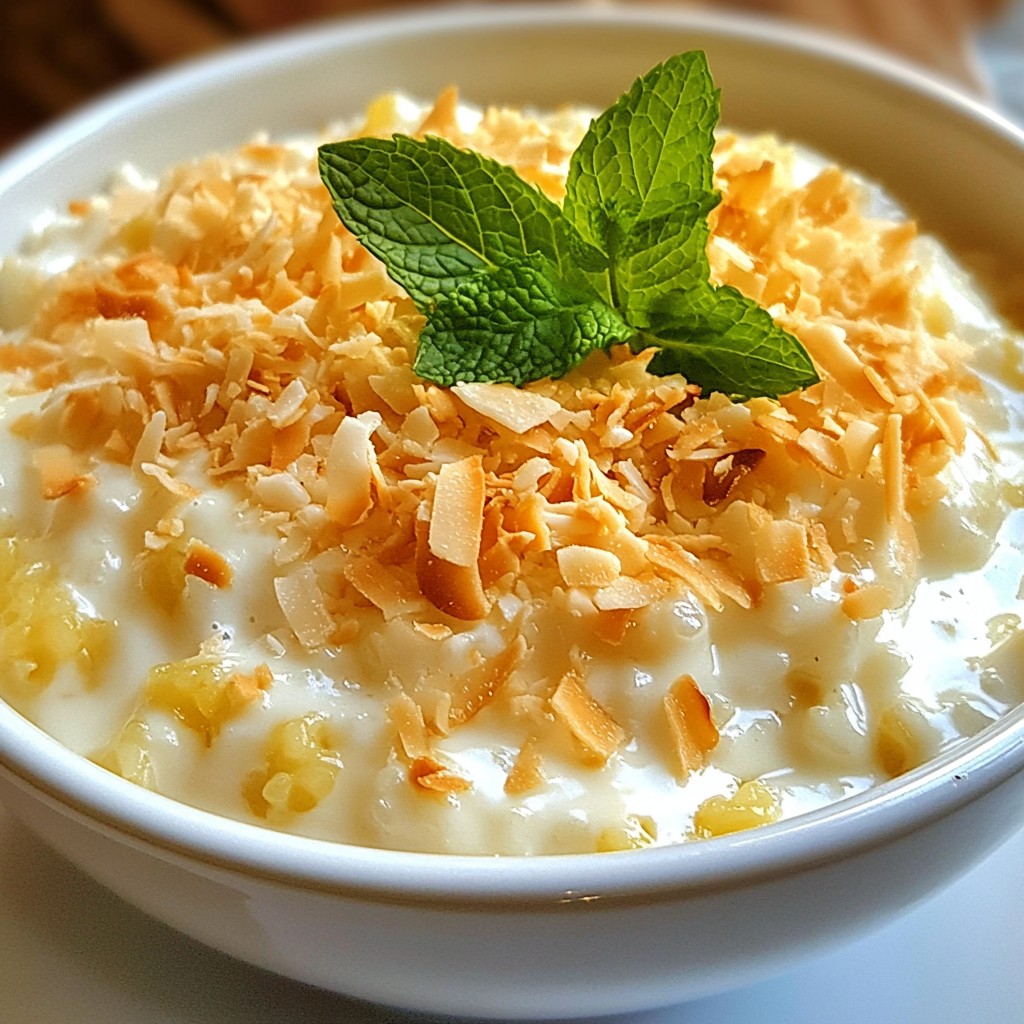Coconut Lime Rice Pudding Creamy and Comforting Treat