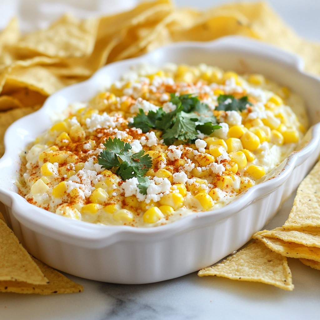 Spicy Mexican Street Corn Dip Flavorful and Easy Recipe