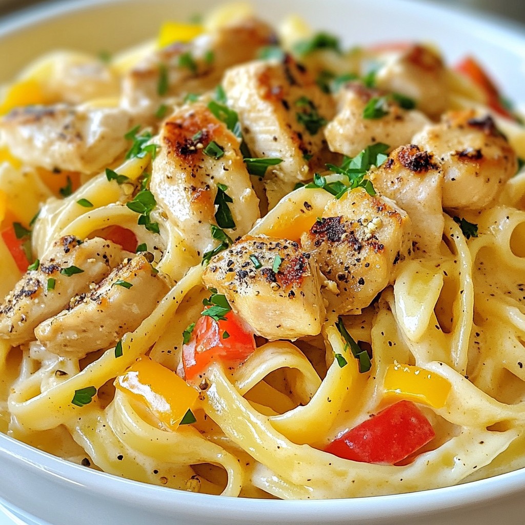 Creamy Cajun Chicken Pasta Tasty and Easy Recipe
