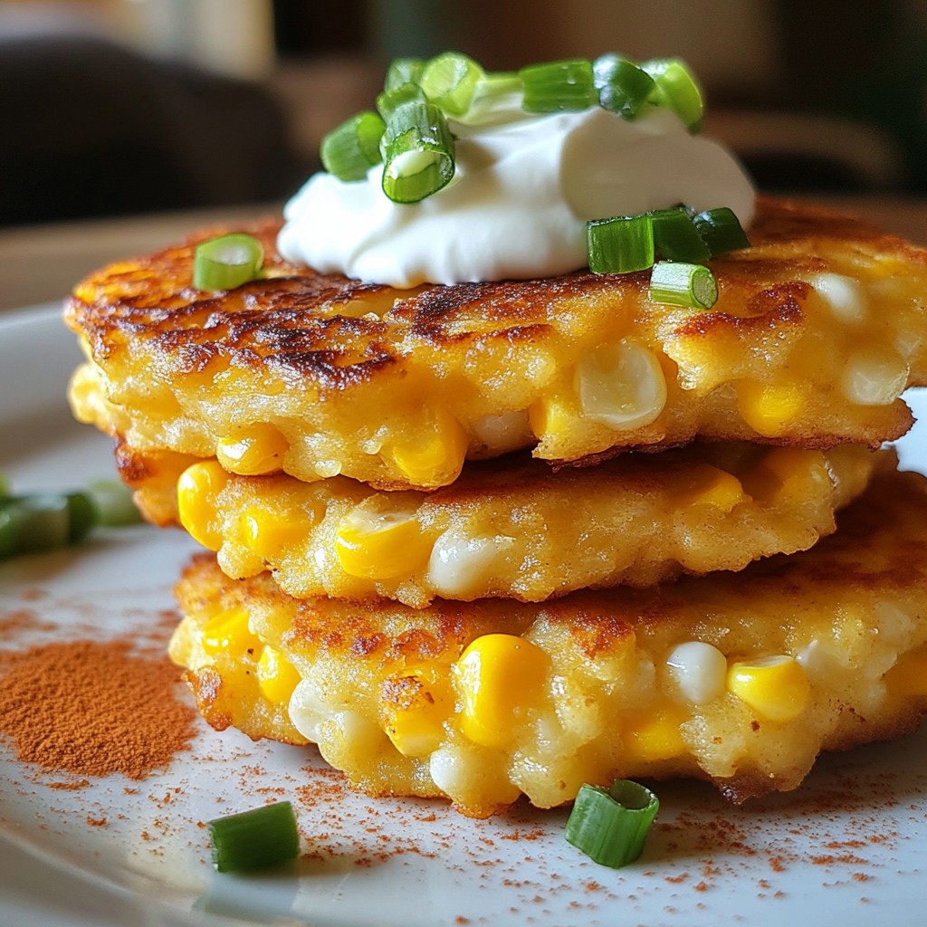 Cheddar Jalapeño Corn Fritters Flavorful Appetizer