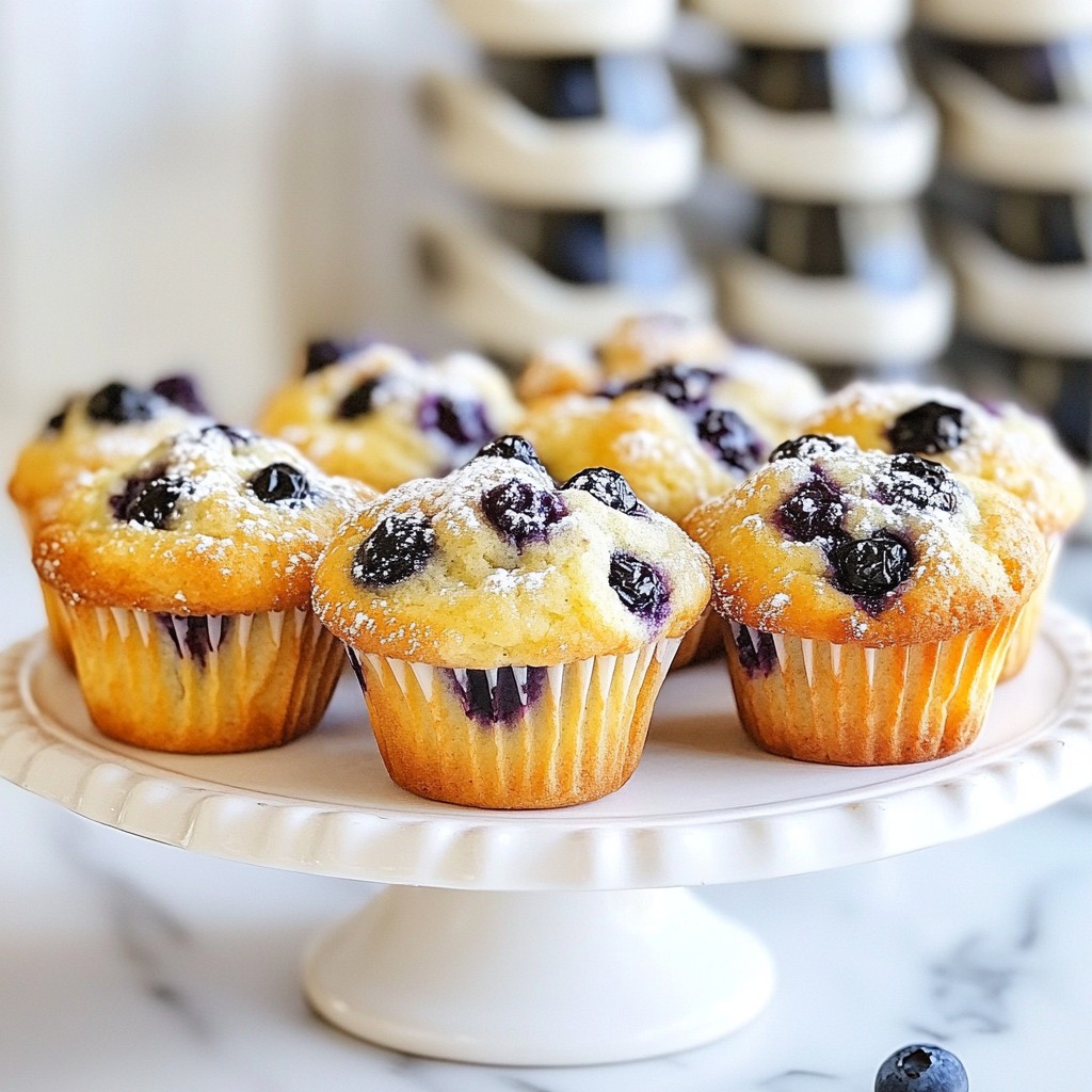Greek Yogurt Blueberry Muffins Fluffy and Delicious Treat