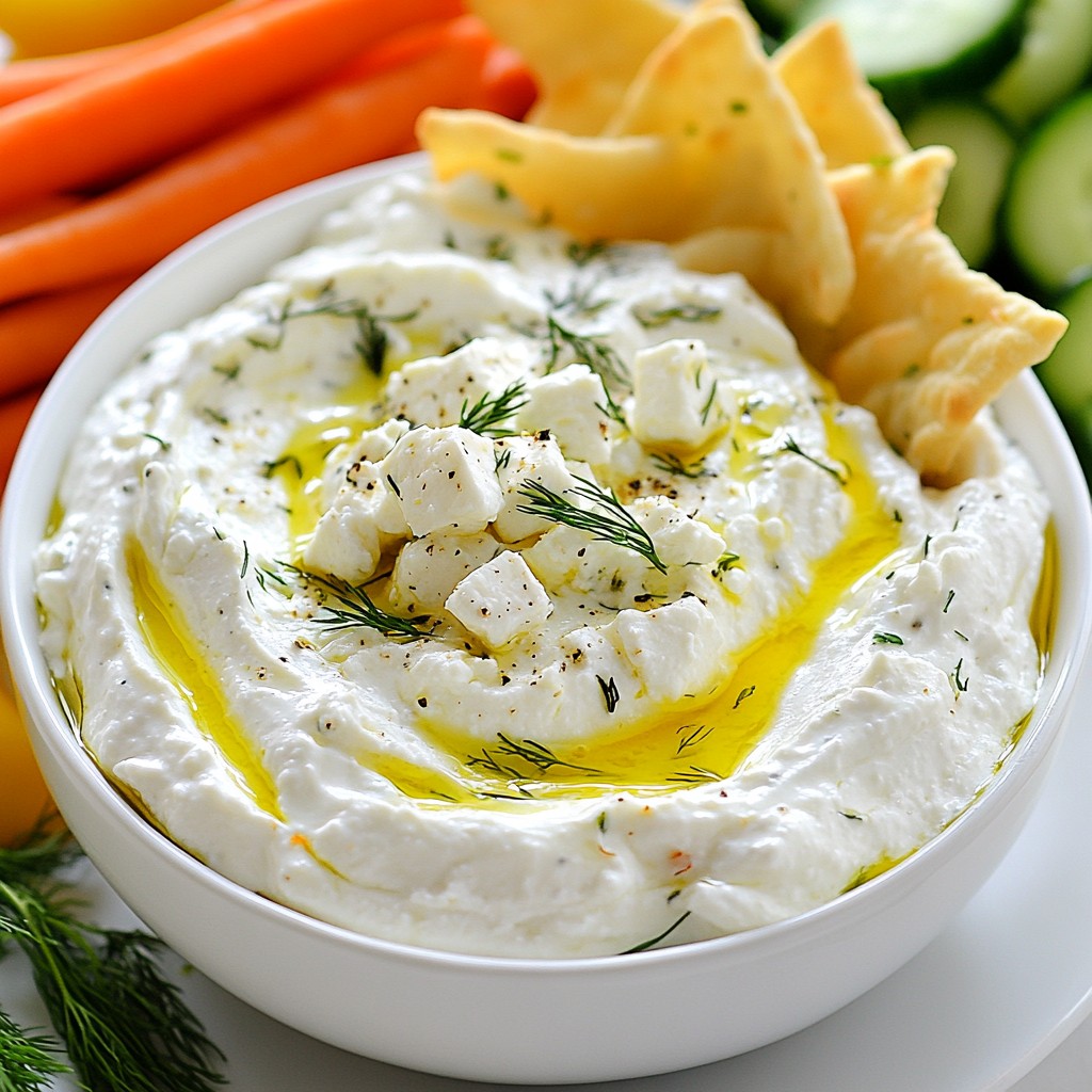 Garlic Herb Feta Dip Tasty and Simple Recipe