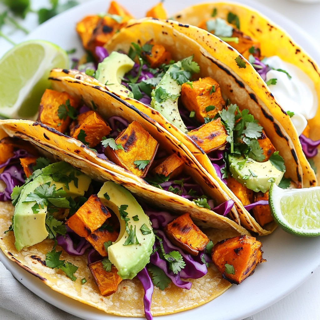 Spicy Chipotle Sweet Potato Tacos Flavorful Delight