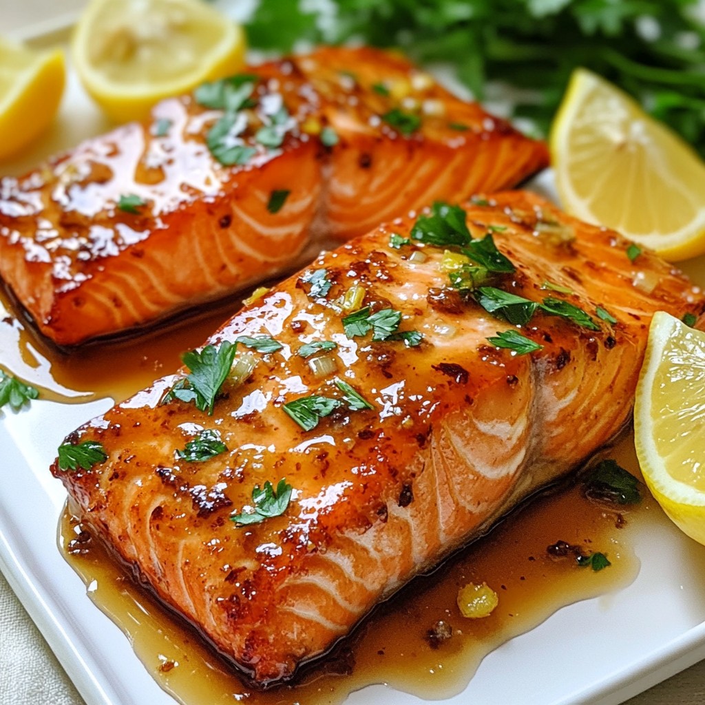 Maple Brown Sugar Glazed Salmon Flavorful and Easy Dish