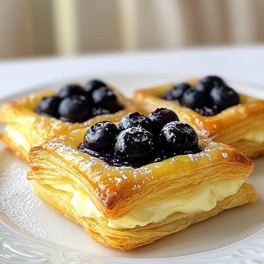 Blueberry Cream Cheese Danish Delightfully Simple Recipe