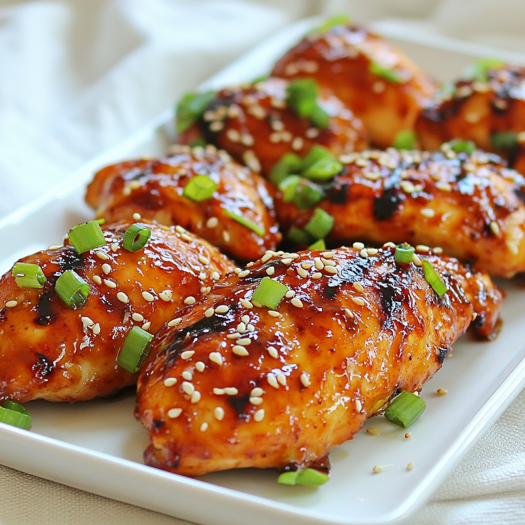 Honey Sriracha Glazed Chicken Quick Flavor Explosion