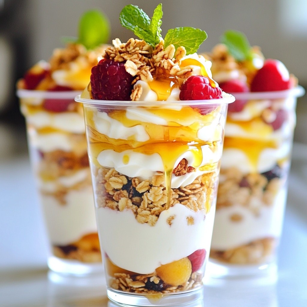 Greek Yogurt Parfait Pops Simple and Tasty Treat