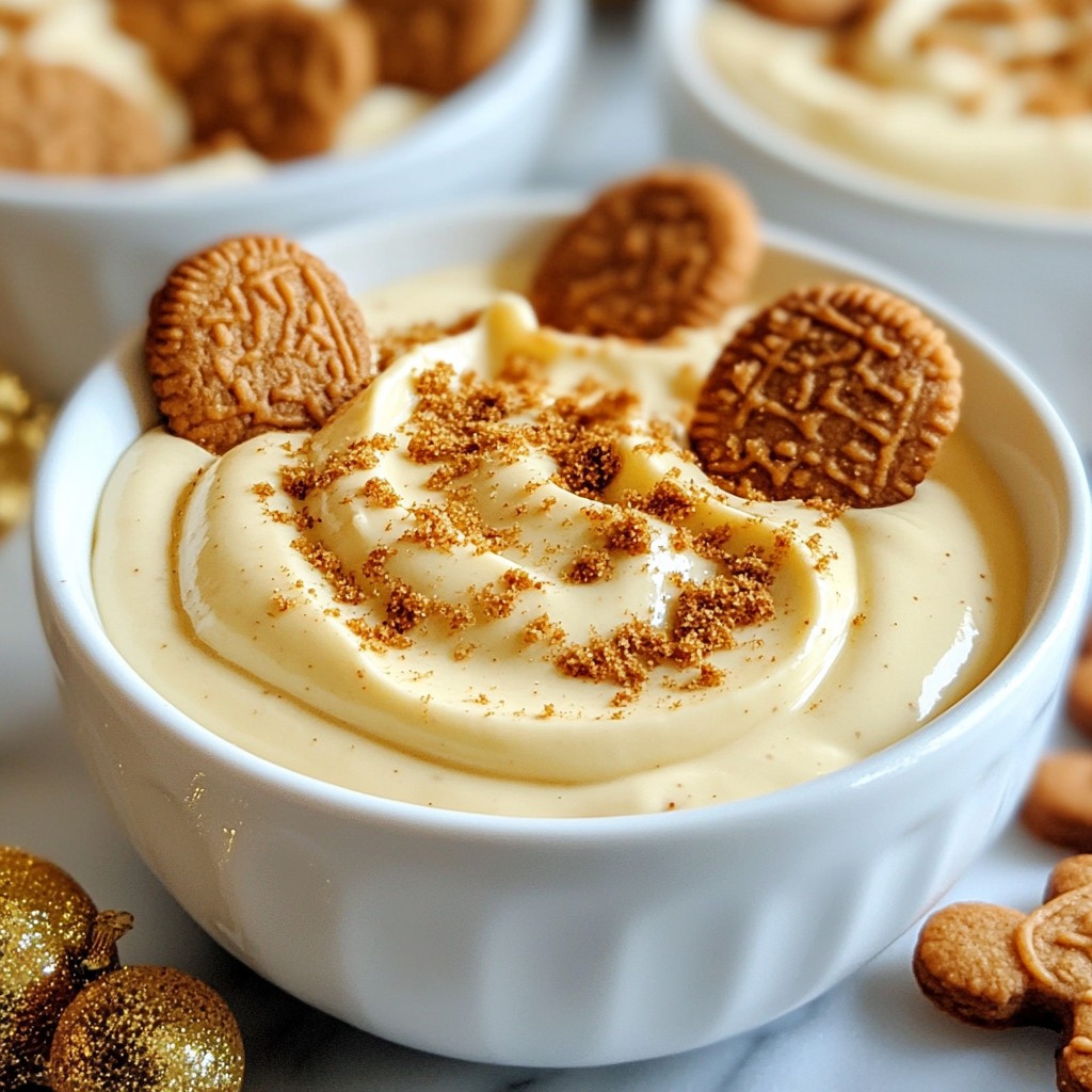 Gingerbread Cheesecake Dip Festive and Tasty Treat