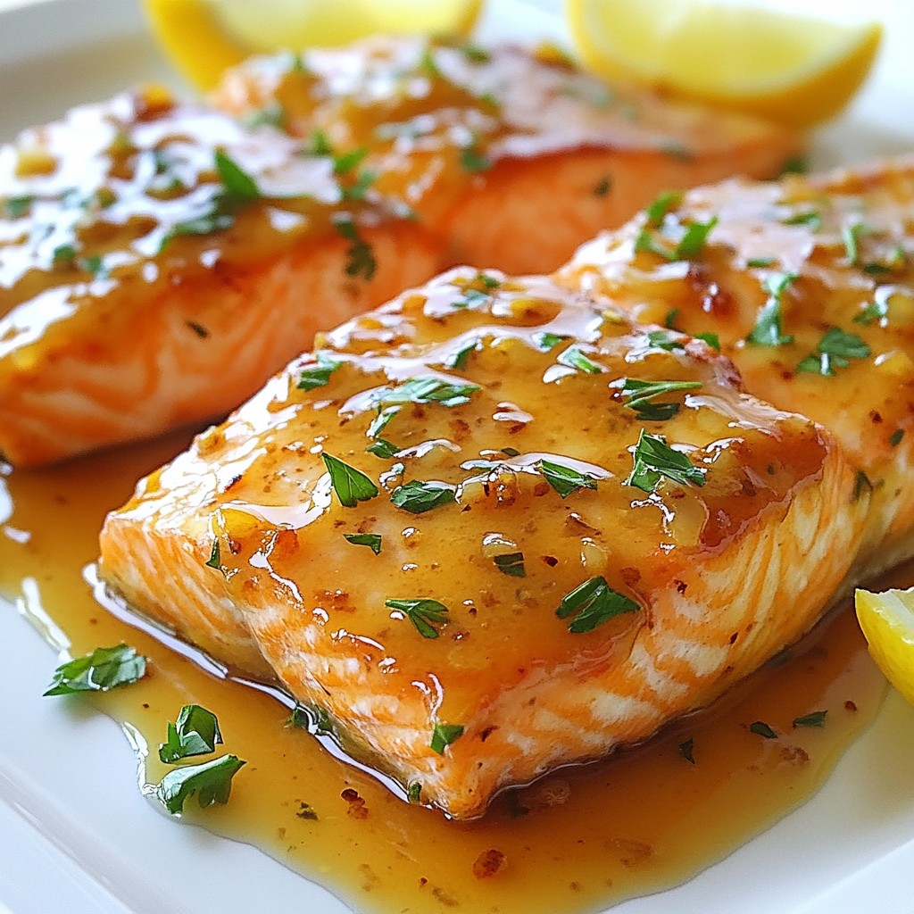 Honey Garlic Butter Salmon Flavorful and Easy Recipe