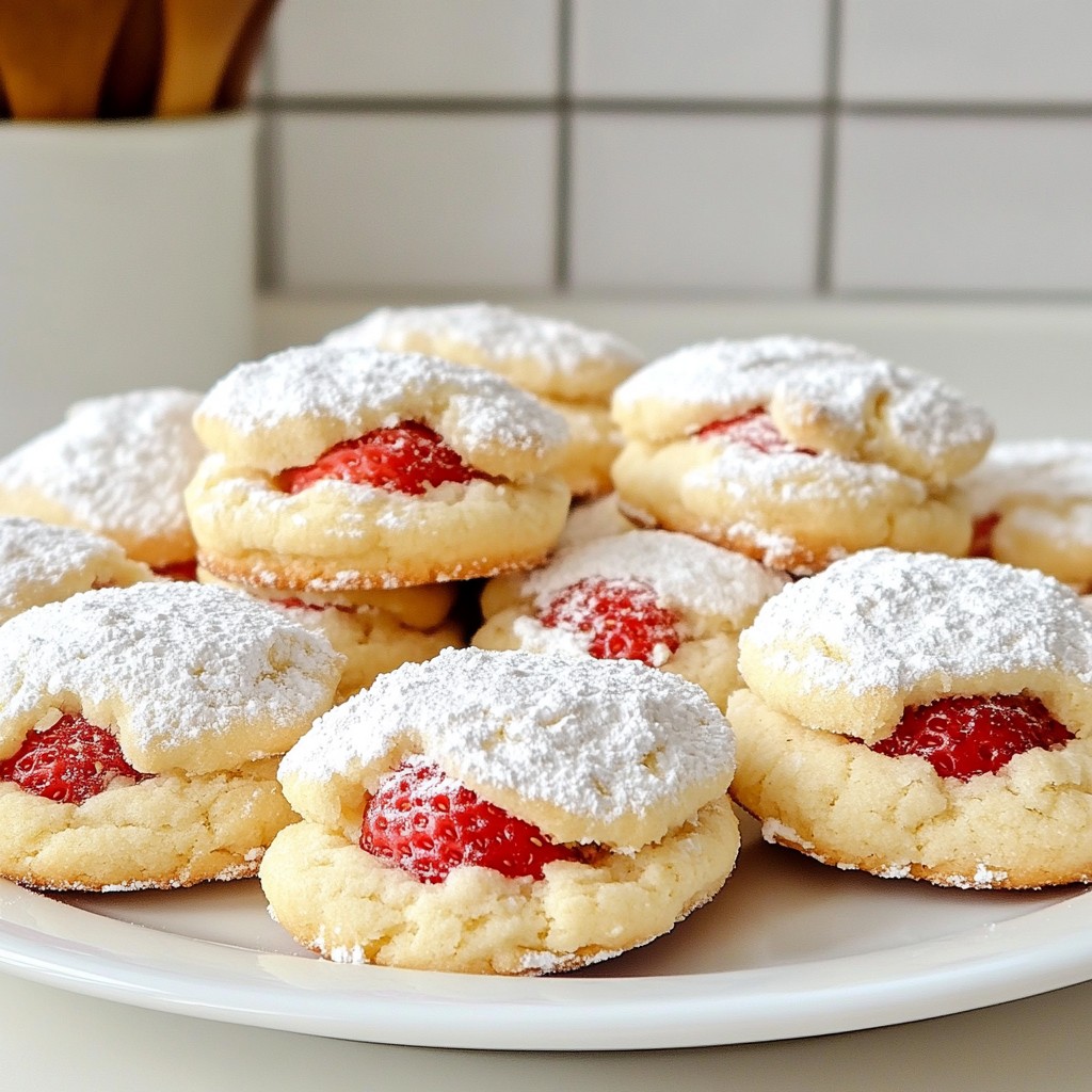 Irresistible Strawberry Cream Cheese Cookies Recipe