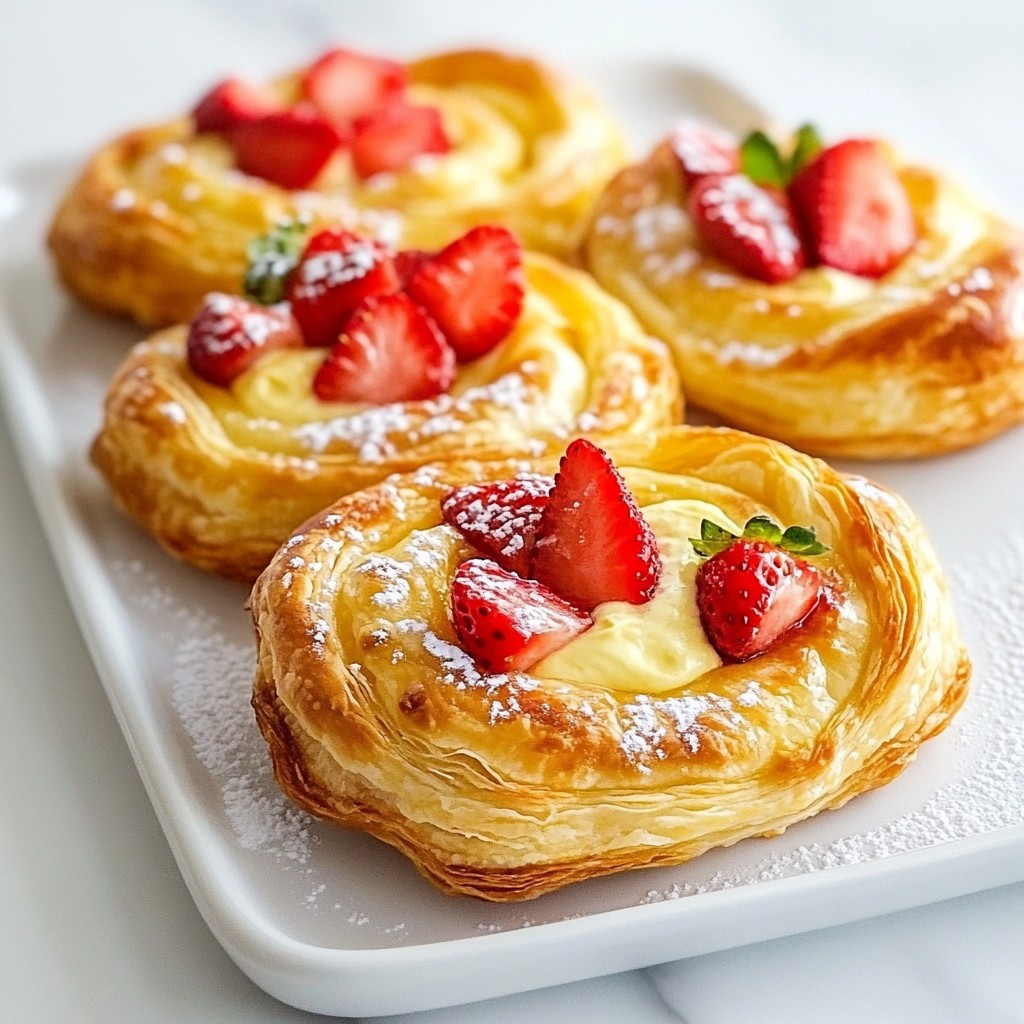 Strawberry Cream Cheese Danish Delightful Easy Recipe