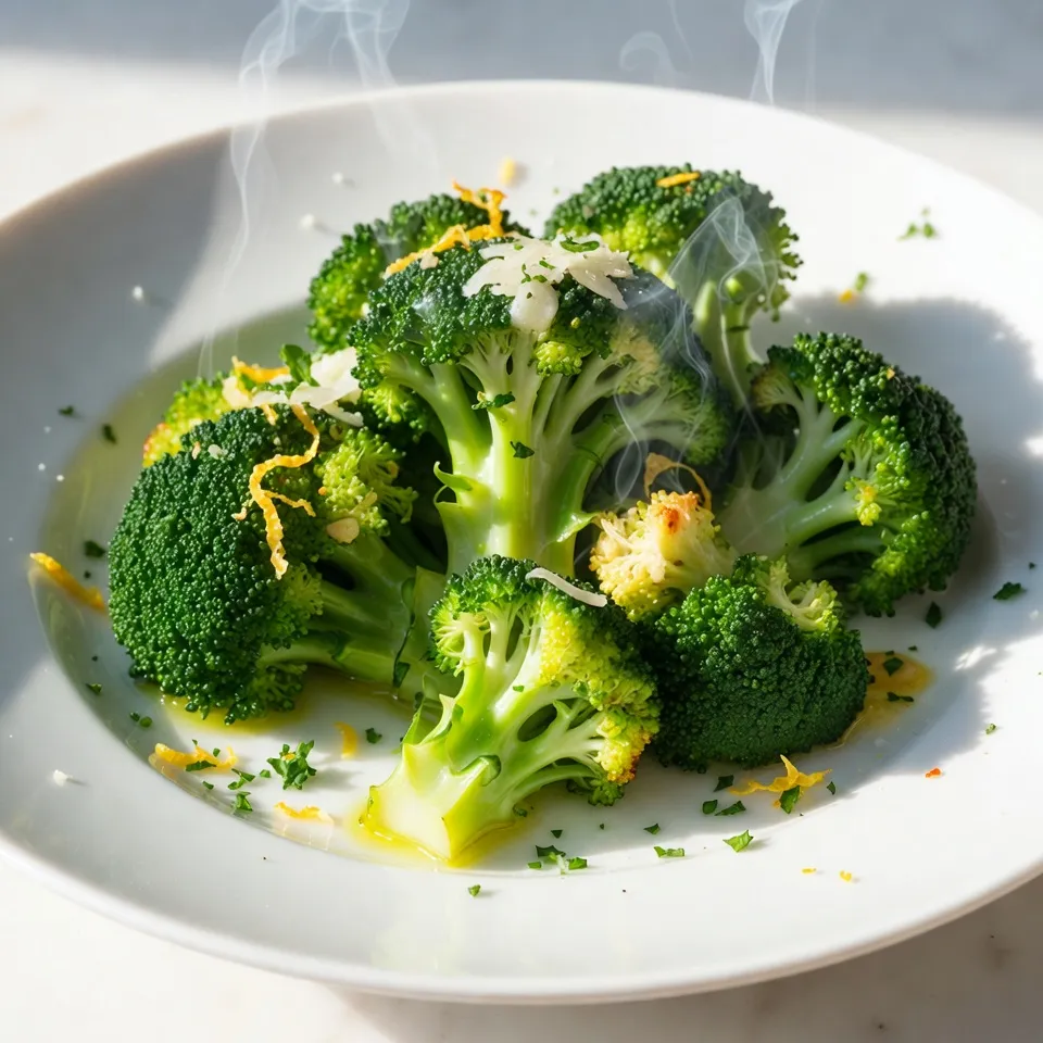 Garlic Parmesan Roasted Broccoli Flavorful Side Dish